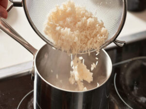 طرز تهیه برنج آبکش